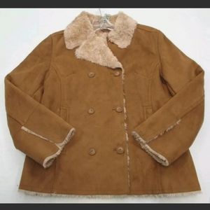 COLUMBIA JACKET  Women's Size Small Faux Fur Linin